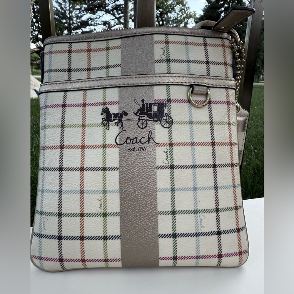 Y2K  Coach Hamilton medium satchel, style H05S‑7465, crafted in coated canvas